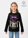 Детский лонгслив / Minecraft THE END