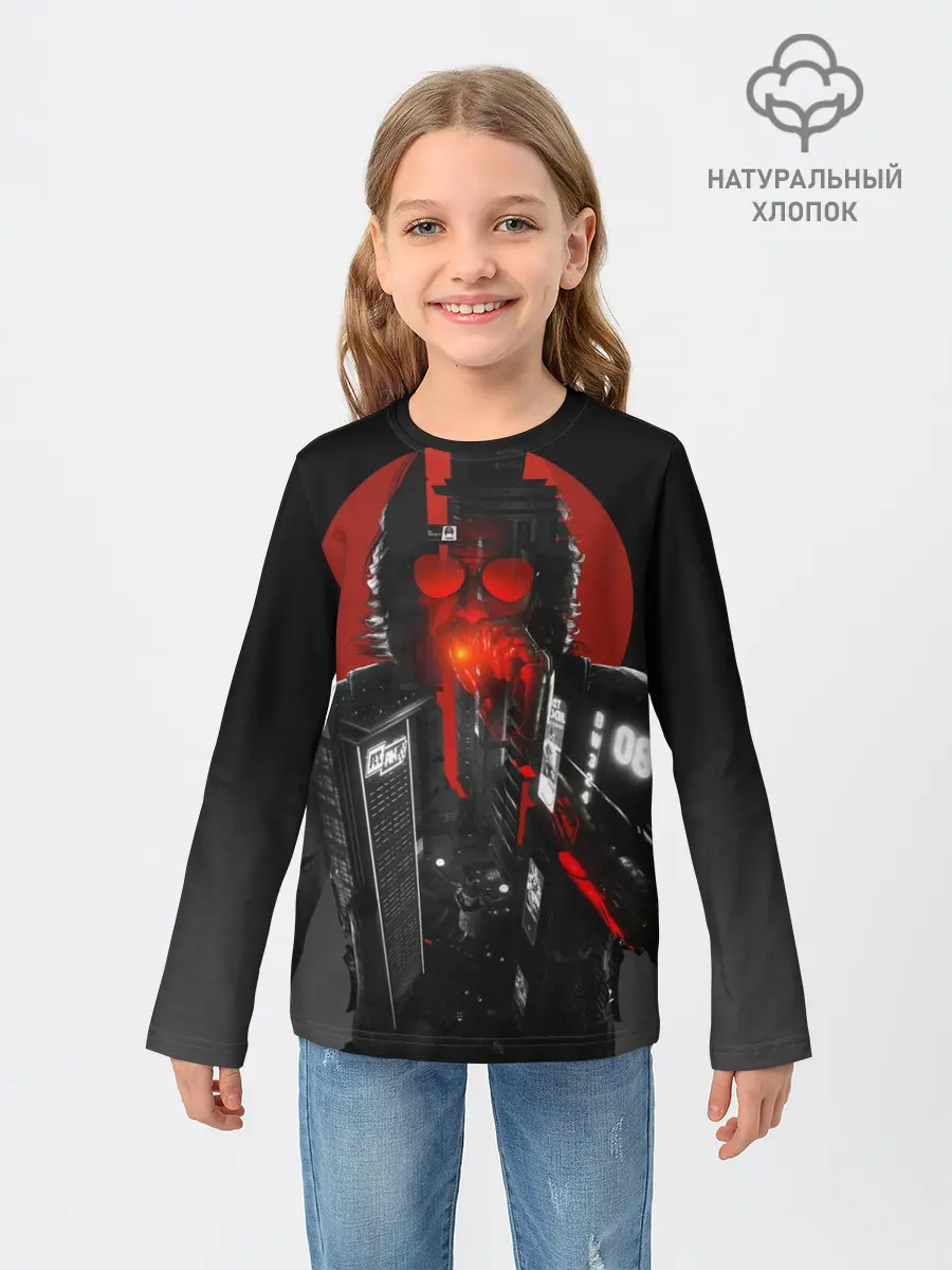 Детский лонгслив / Cyberpunk 2077 | Джонни