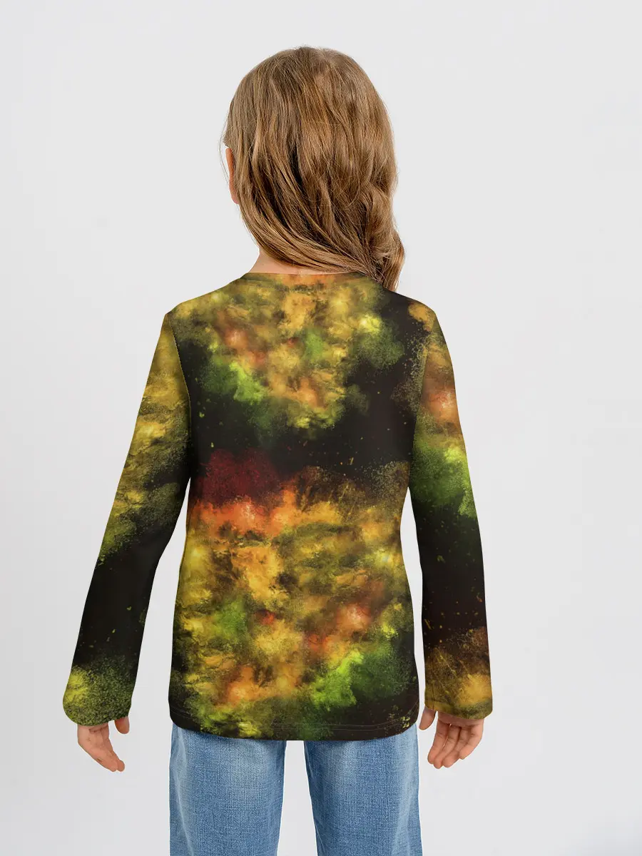 Детский лонгслив / CS GO Gold dust