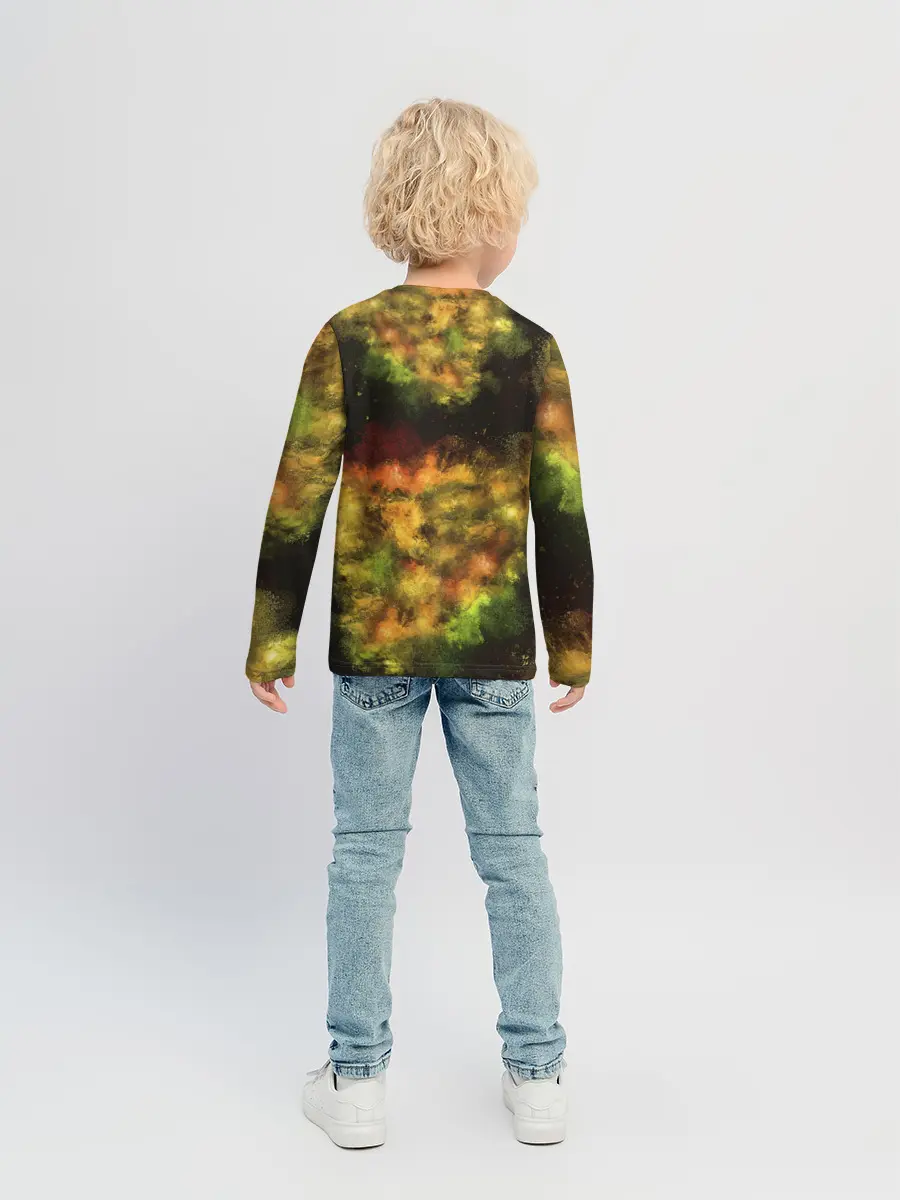 Детский лонгслив / CS GO Gold dust