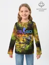 Детский лонгслив / CS GO Gold dust