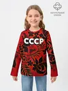 Детский лонгслив / СССР хохлома