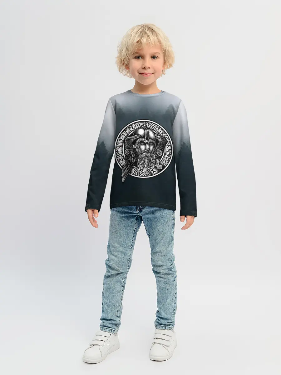 Детский лонгслив / руны