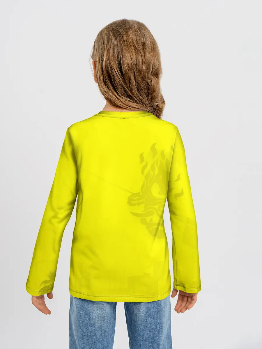 Детский лонгслив / Cyberpunk 2077 | Breathtaking