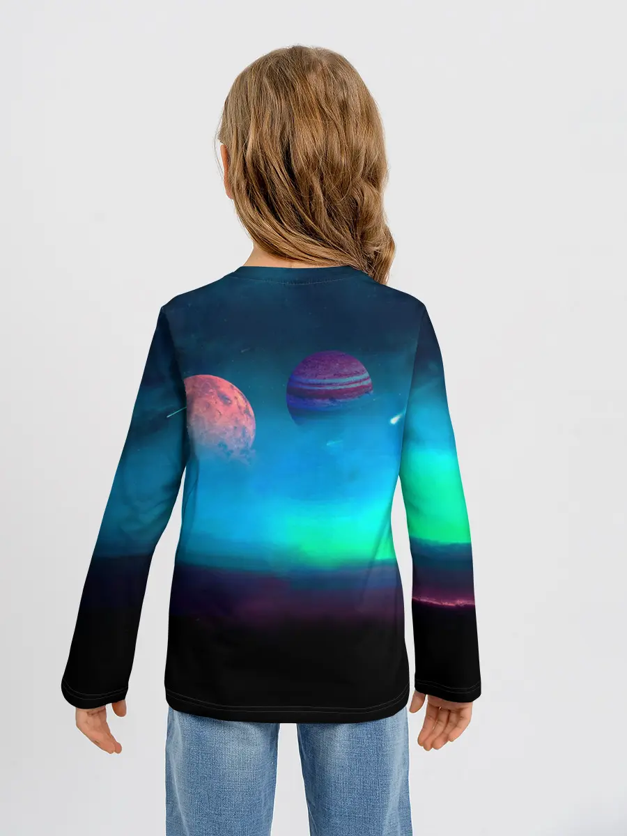 Детский лонгслив / В. Дмитриенко | Венера-Юпитер