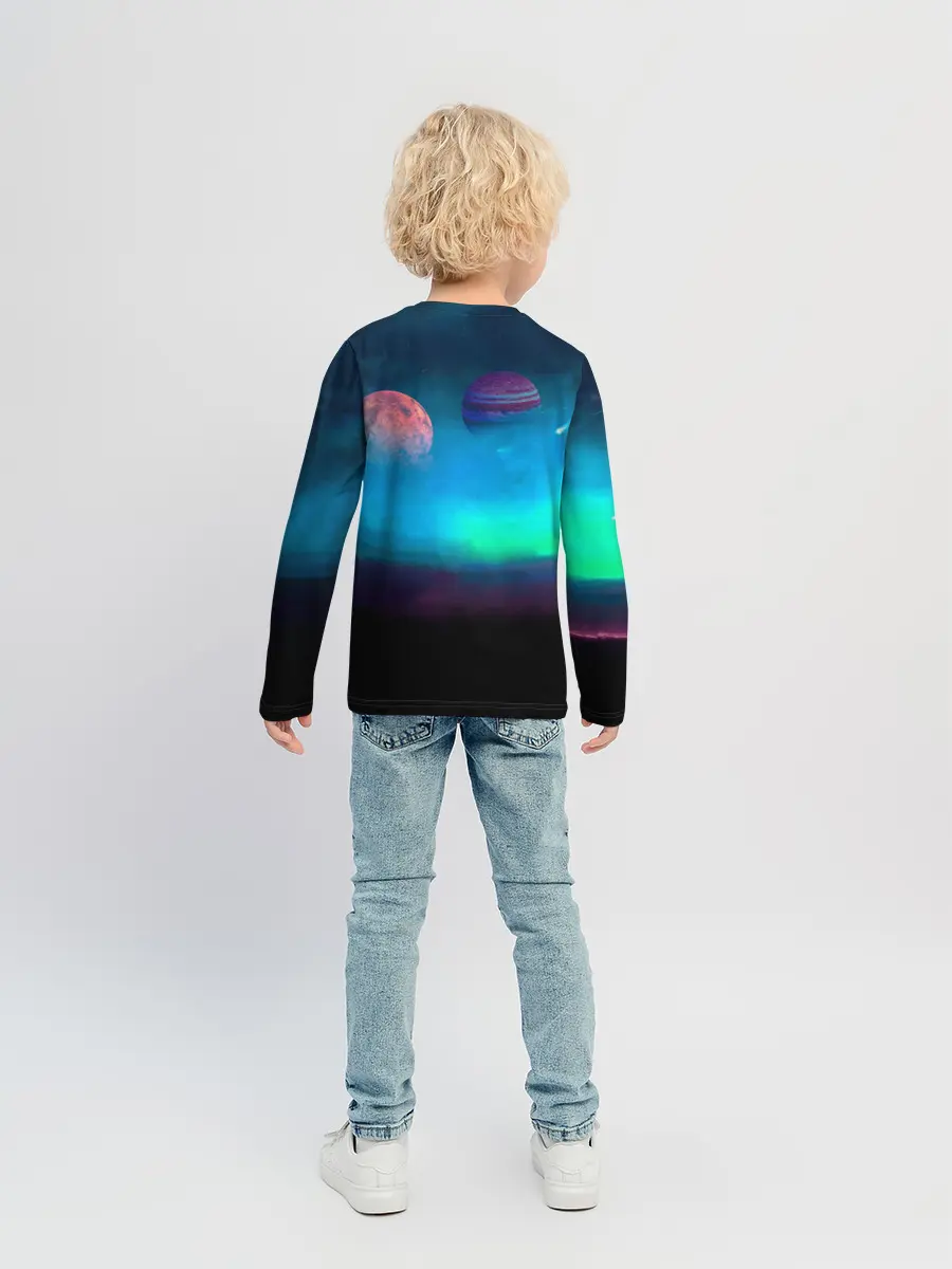 Детский лонгслив / В. Дмитриенко | Венера-Юпитер