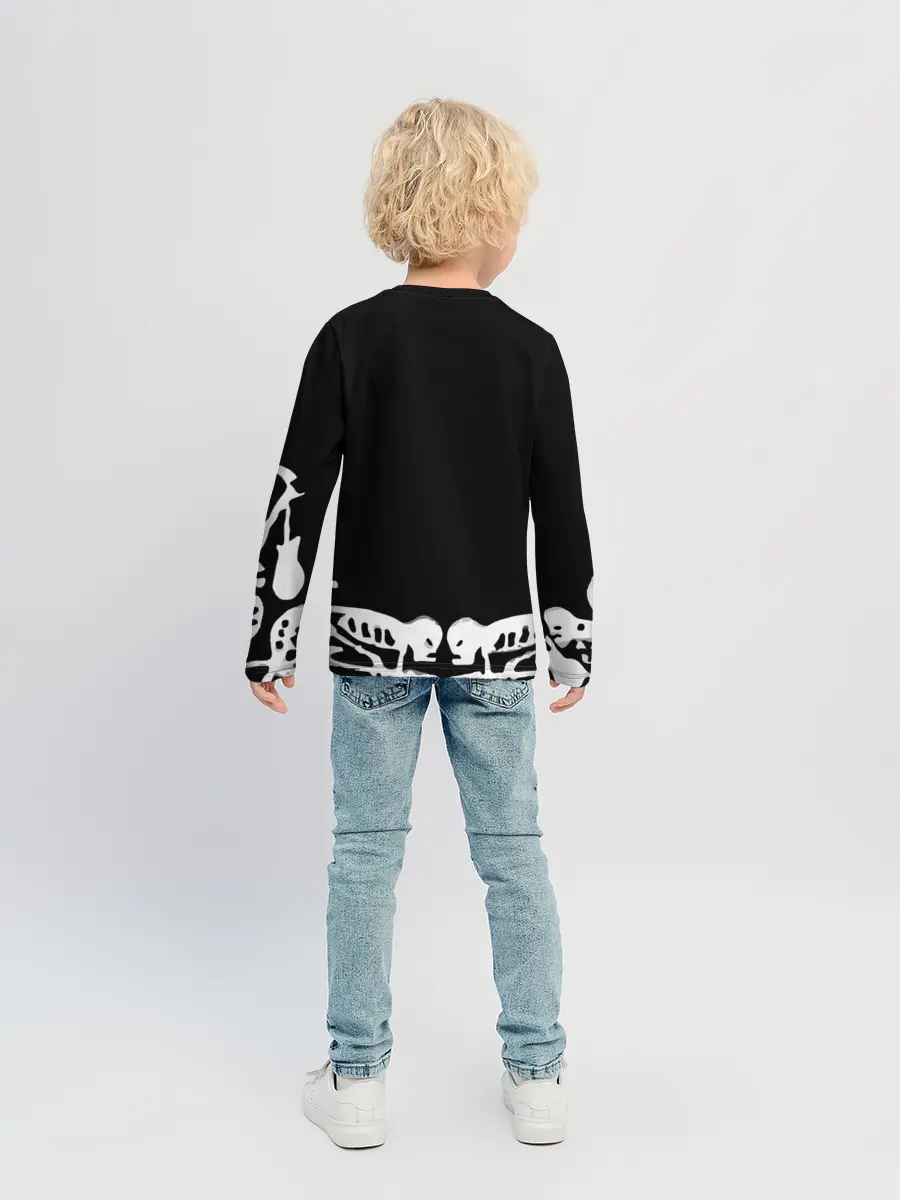 Детский лонгслив / ГРАЖДАНСКАЯ ОБОРОНА,