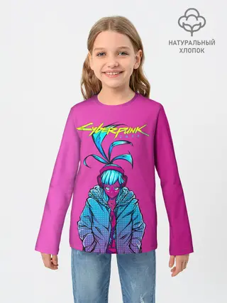 Детский лонгслив / Cyberpunk 2077