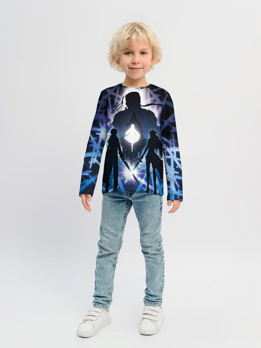 Детский лонгслив / Sword Art Online Кирито Асуна