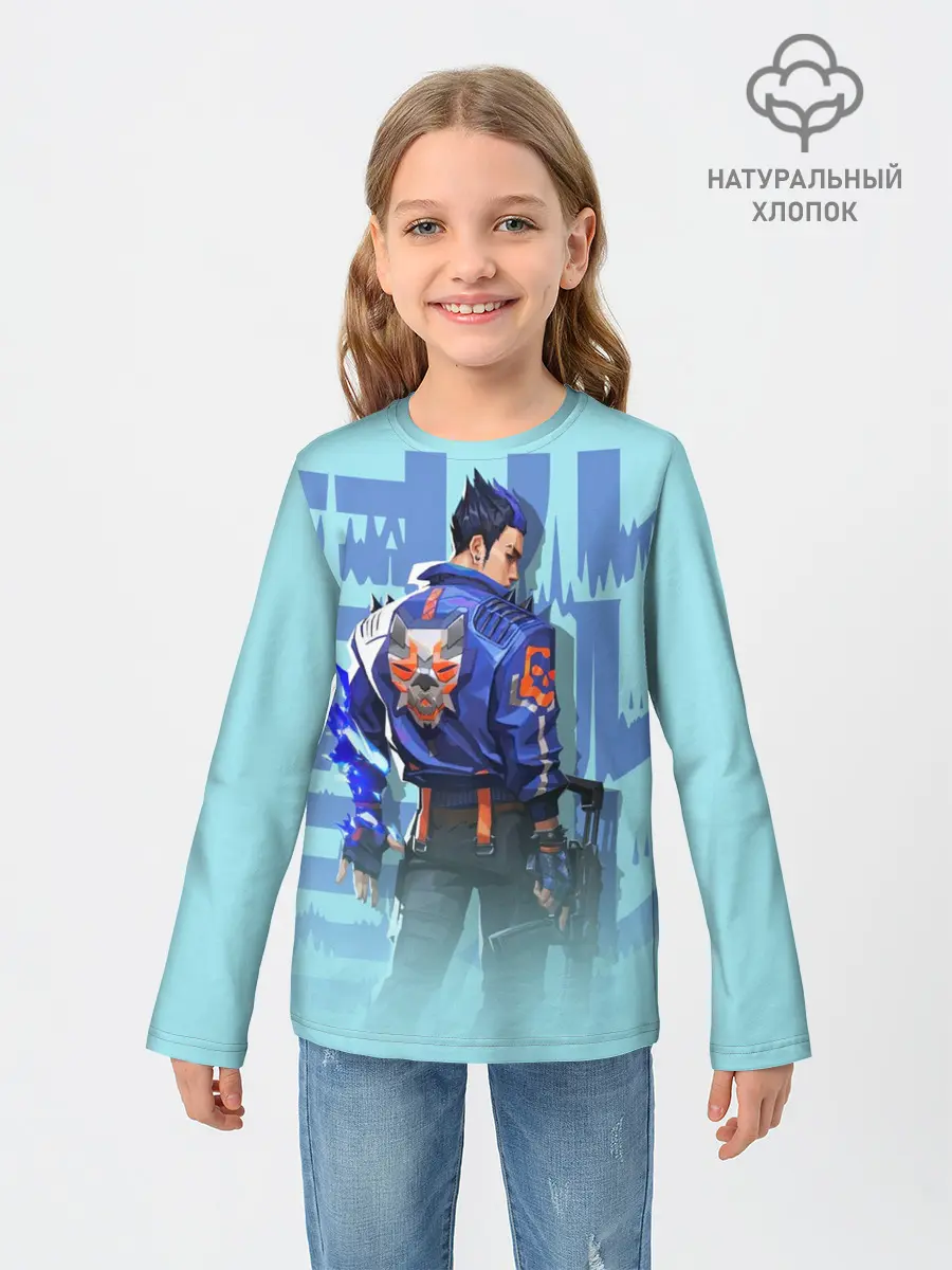 Детский лонгслив / ВАЛОРАНТ