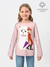 Детский лонгслив / Кот Гинтама