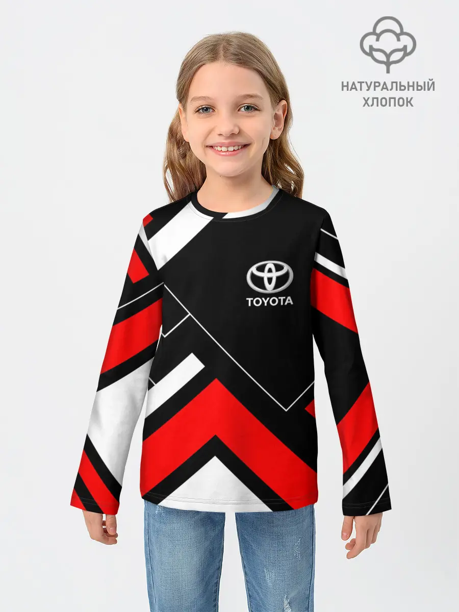 Детский лонгслив / Toyota