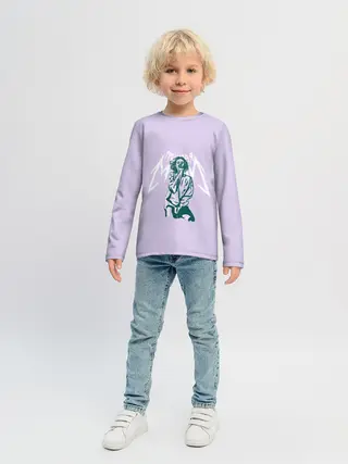 Детский лонгслив / пошлая молли