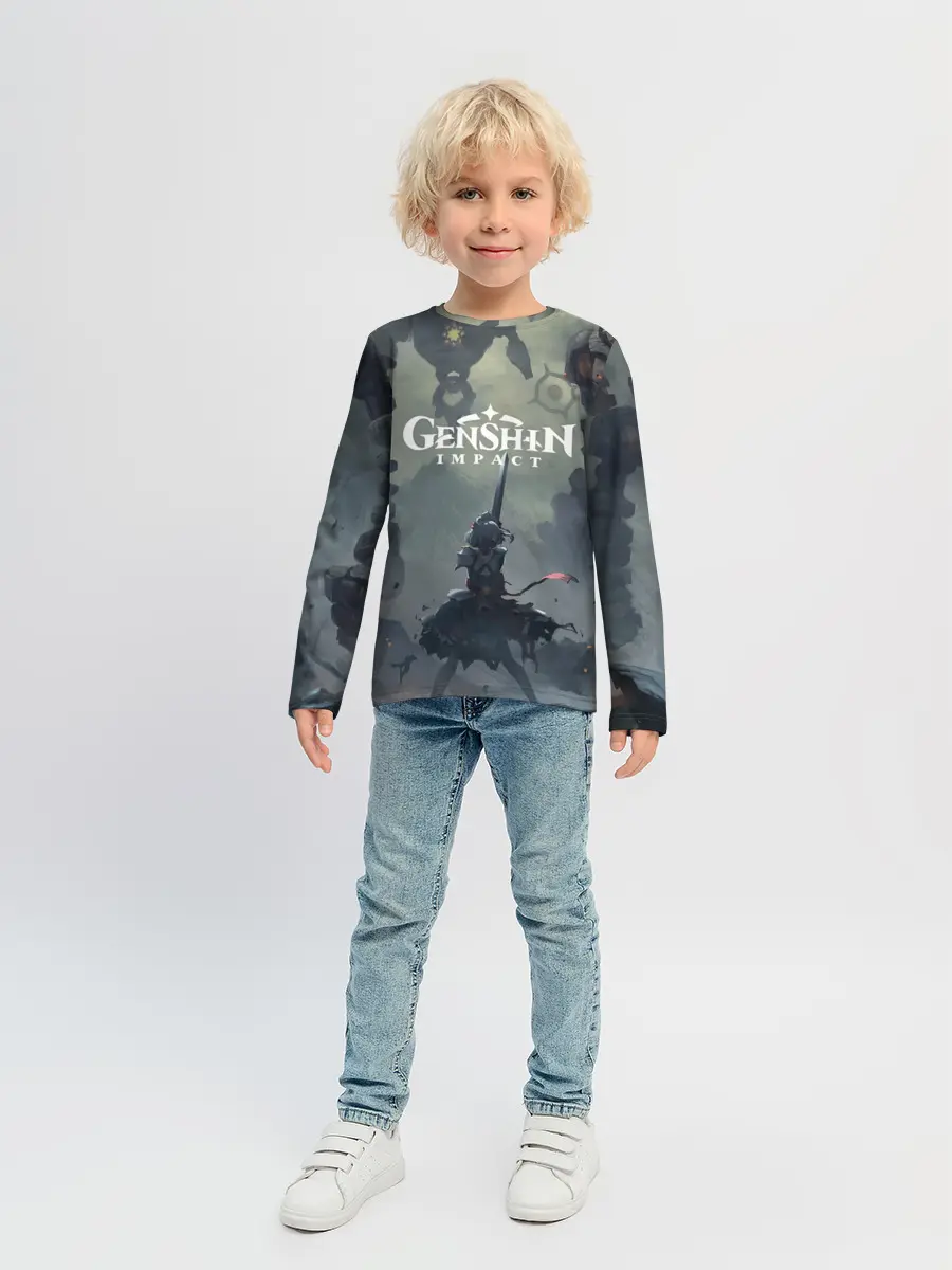 Детский лонгслив / Genshin impact | Noelle
