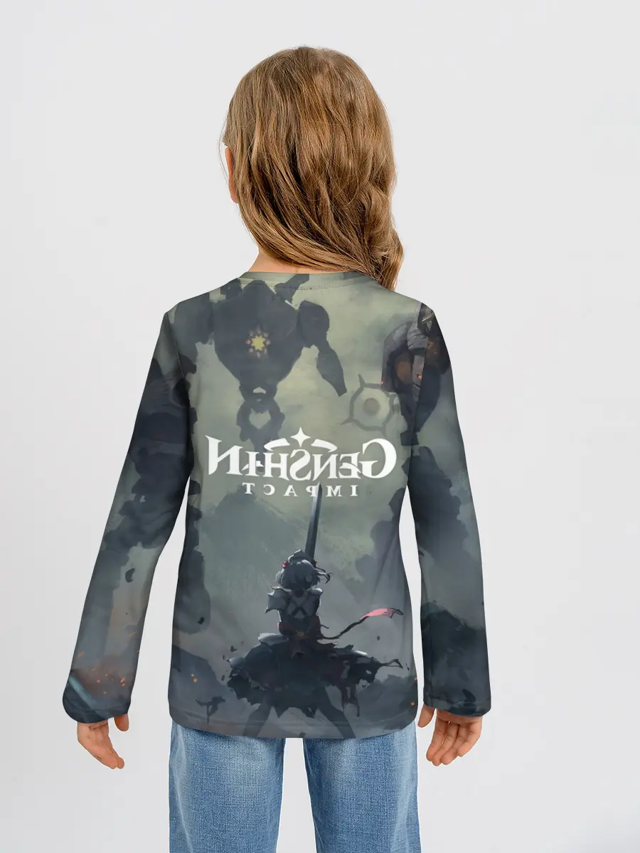 Детский лонгслив / Genshin impact | Noelle