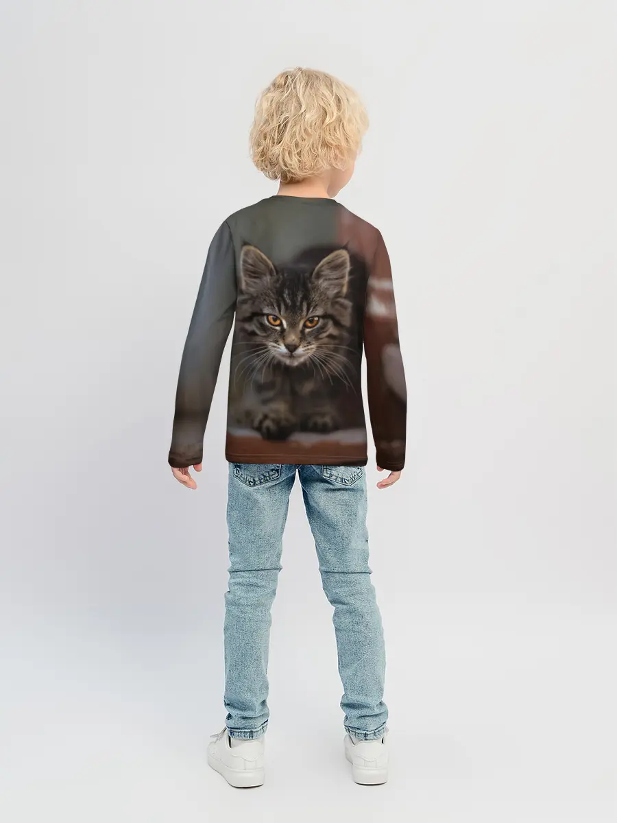 Детский лонгслив / мой внутренний зверь