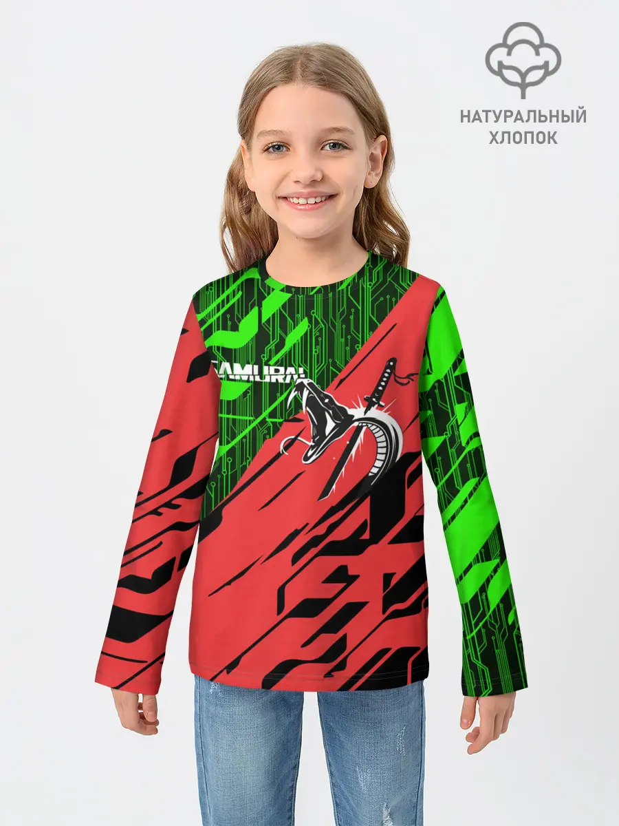 Детский лонгслив / CYBERPUNK 2077