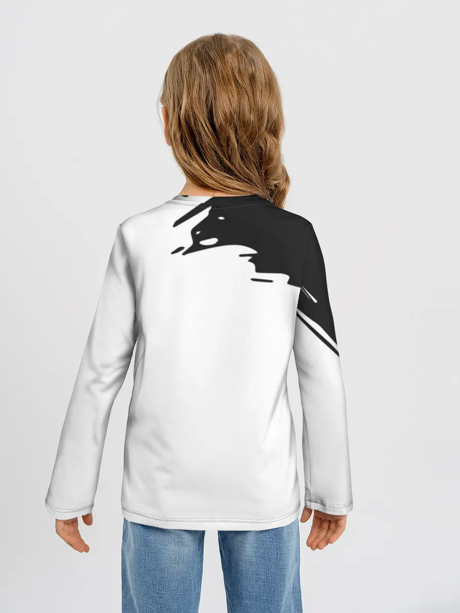 Детский лонгслив / Bleach black & white