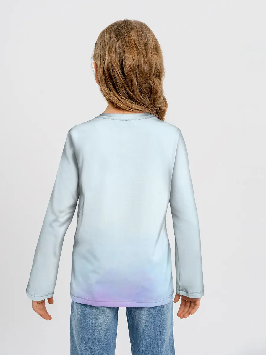 Детский лонгслив / Air flowers