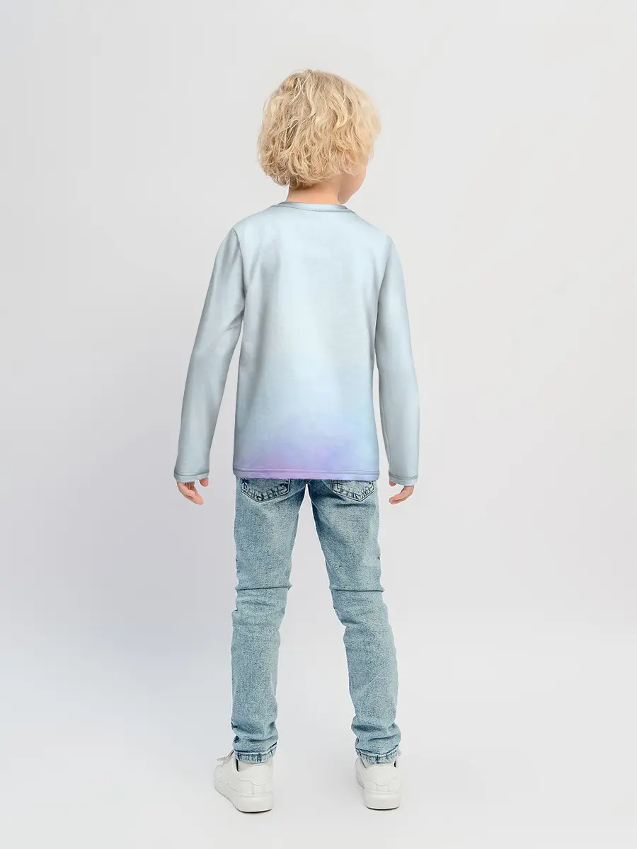 Детский лонгслив / Air flowers