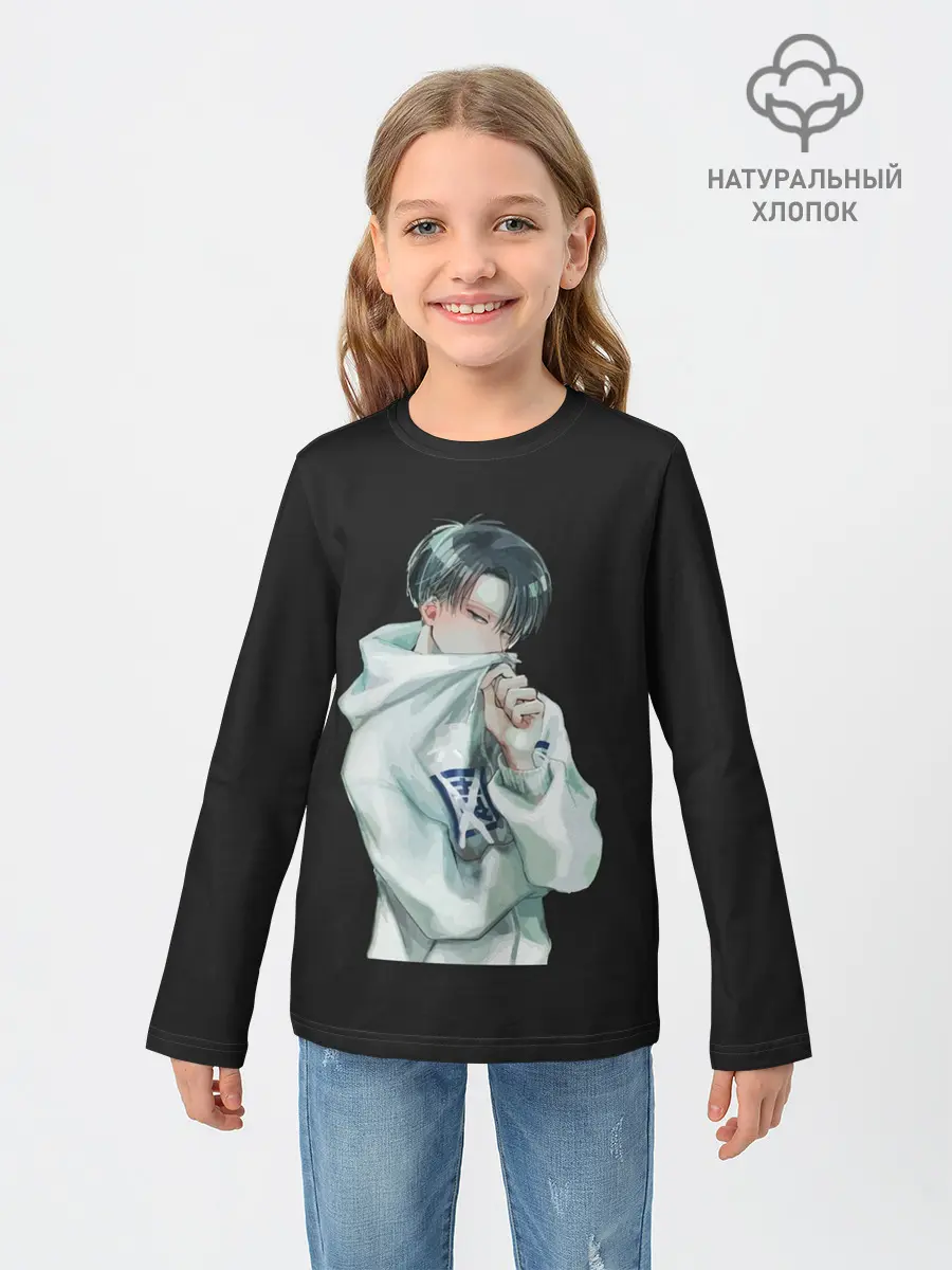 Детский лонгслив / Леви
