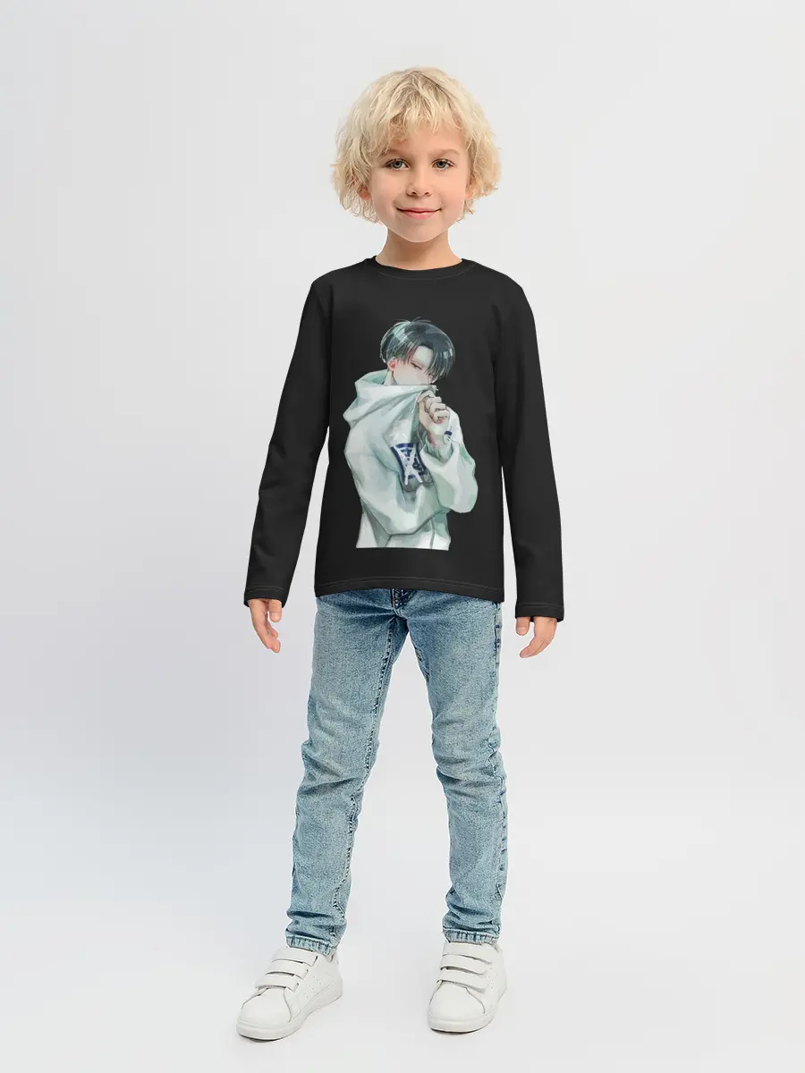Детский лонгслив / Леви