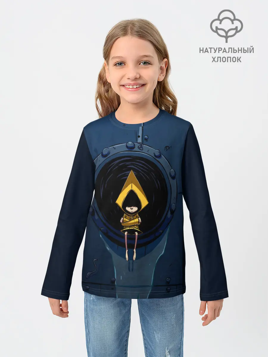 Детский лонгслив / Little Nightmares Хоррор