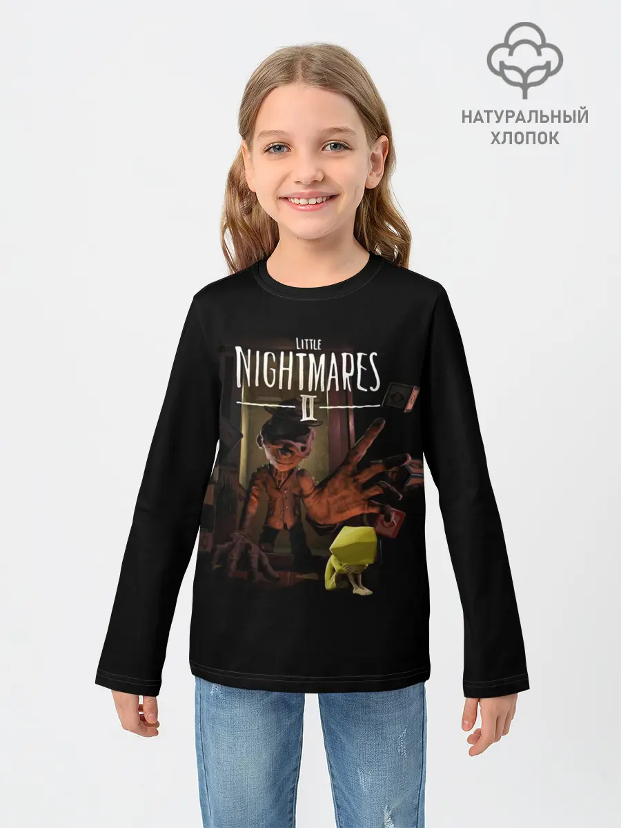 Детский лонгслив / Little Nightmares 2 сторож