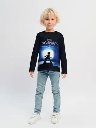 Детский лонгслив / Little Nightmares 2 МОНО