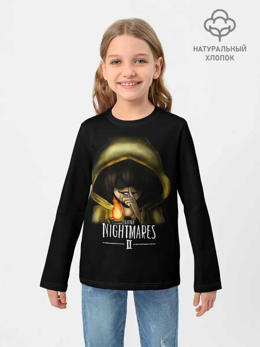 Детский лонгслив / Little Nightmares 2 Тссс