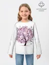 Детский лонгслив / Цветочное Дерево