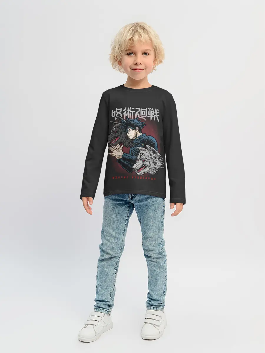 Детский лонгслив / Megumi Fushiguro