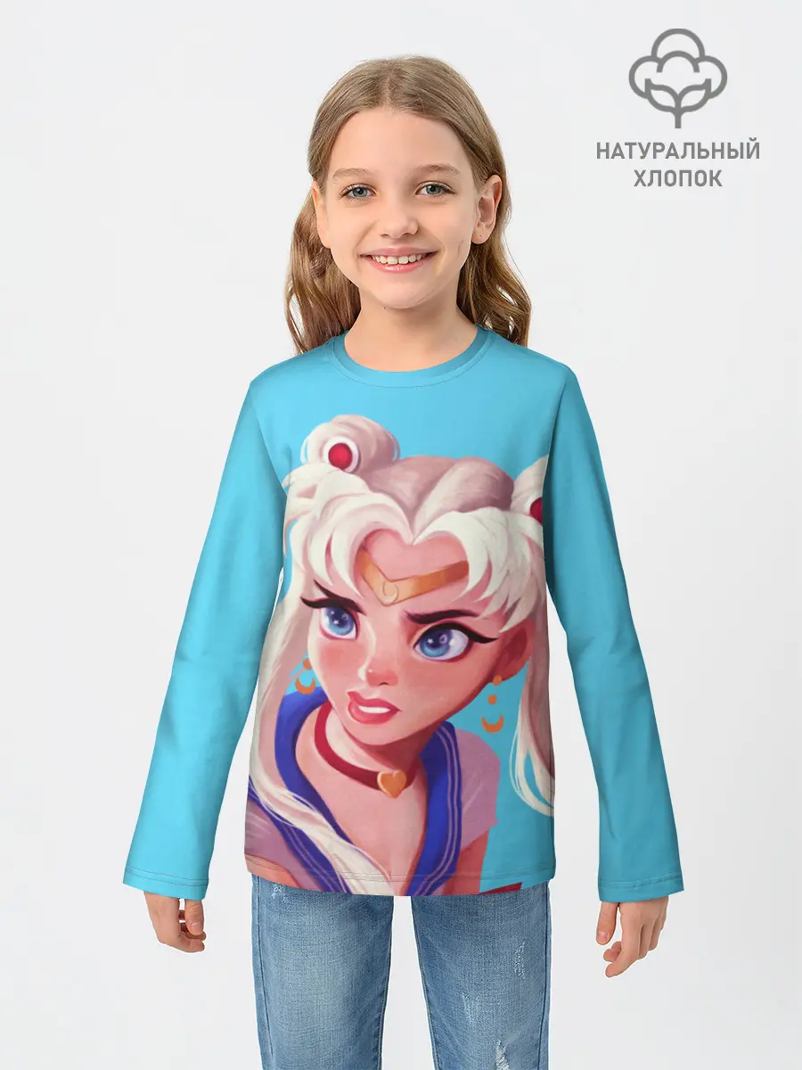 Детский лонгслив / Sailor Moon | Сейлор Мун