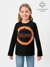 Детский лонгслив / Valheim - огненный круг