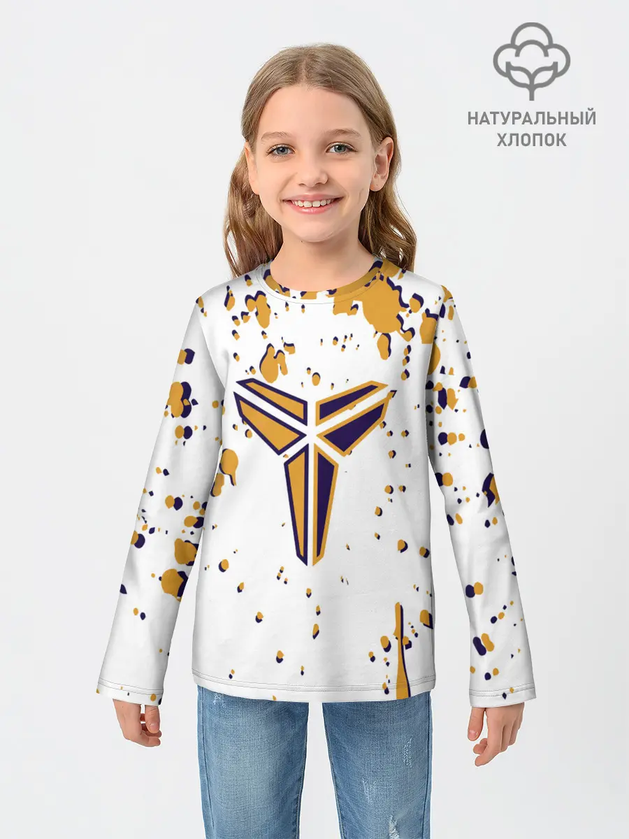 Детский лонгслив / Kobe Bryant.
