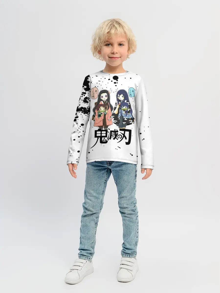 Детский лонгслив / Клинок, рассекающий демонов