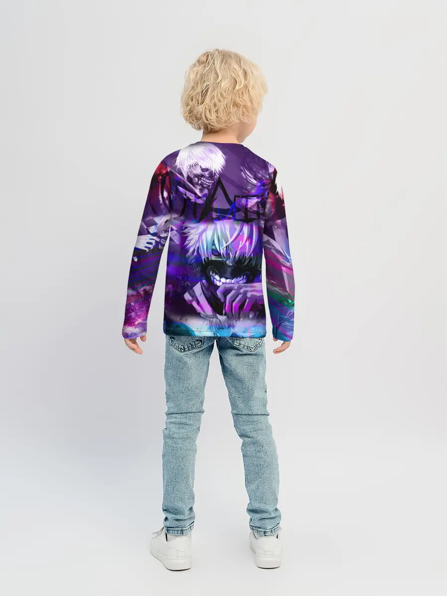Детский лонгслив / Ретро Рейв Гуль