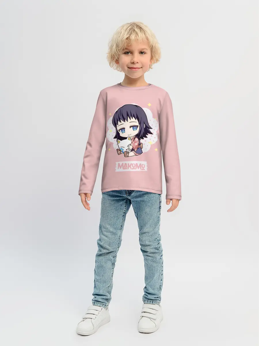Детский лонгслив / Makomo | Kimetsu no Yaiba