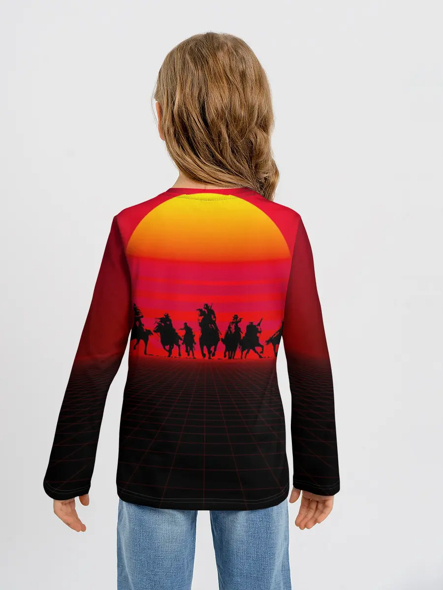 Детский лонгслив / read dead