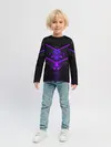 Детский лонгслив / Ултрофиолеовый угол 3D
