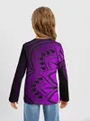 Детский лонгслив / Сирень 3D