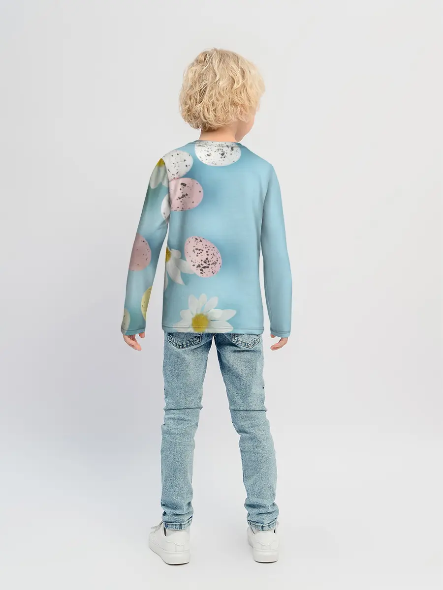 Детский лонгслив / Пасха / Easter
