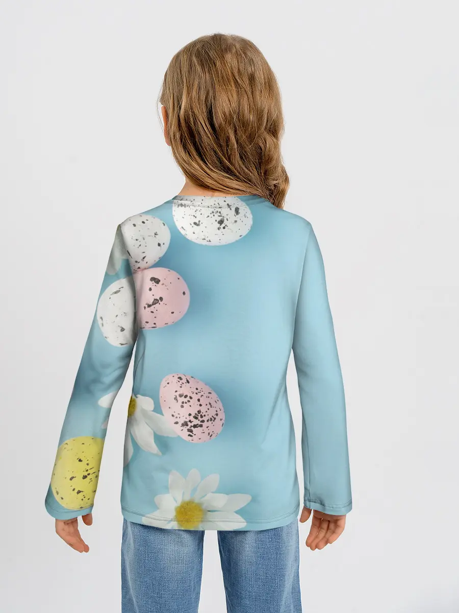 Детский лонгслив / Пасха / Easter