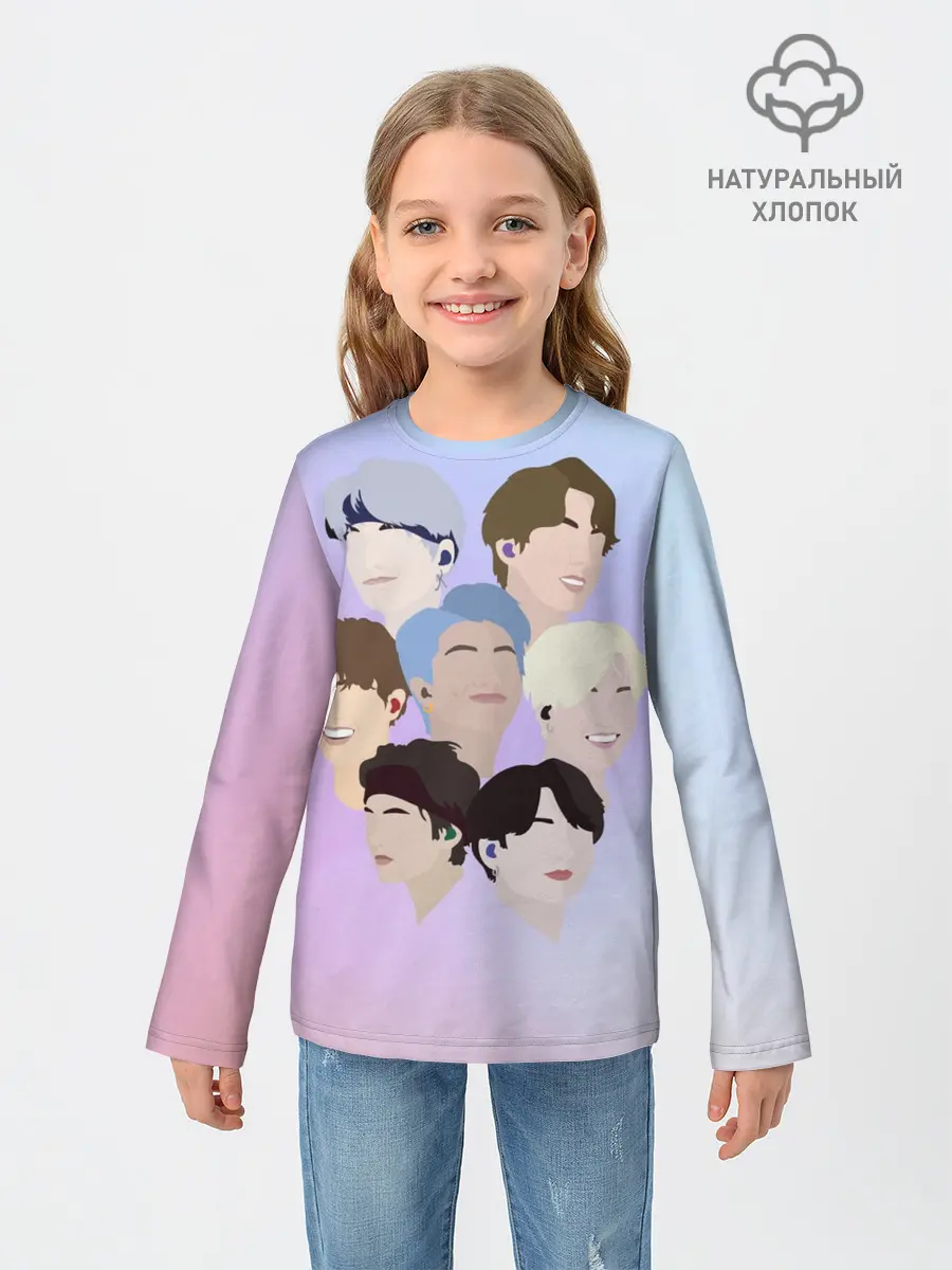 Детский лонгслив / БТС Bangtan Boys BTS