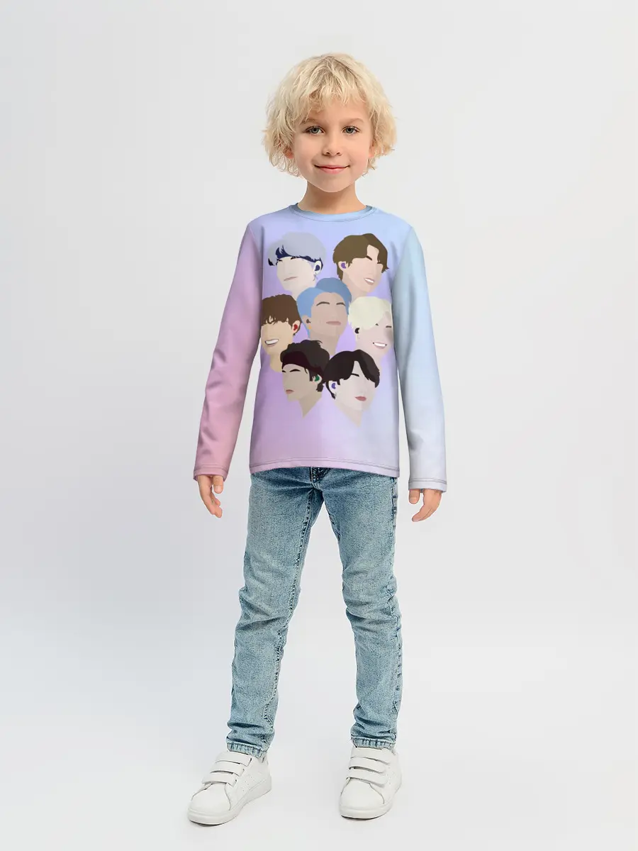 Детский лонгслив / БТС Bangtan Boys BTS