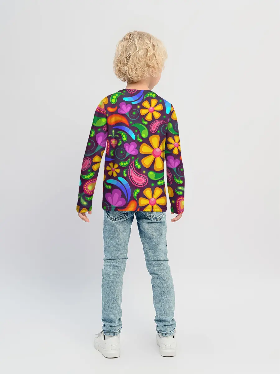 Детский лонгслив / Пляжная