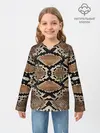 Детский лонгслив / Snake Skin