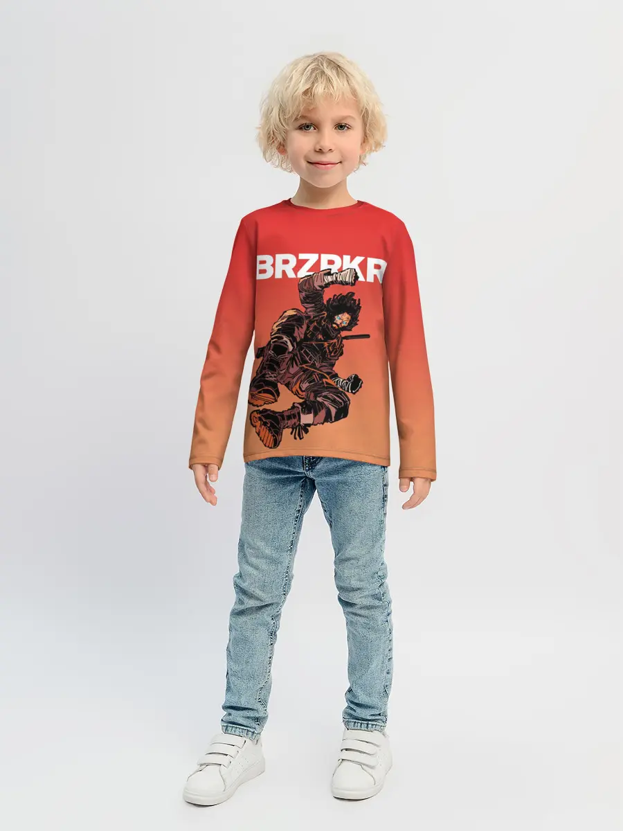 Детский лонгслив / BRZRKR