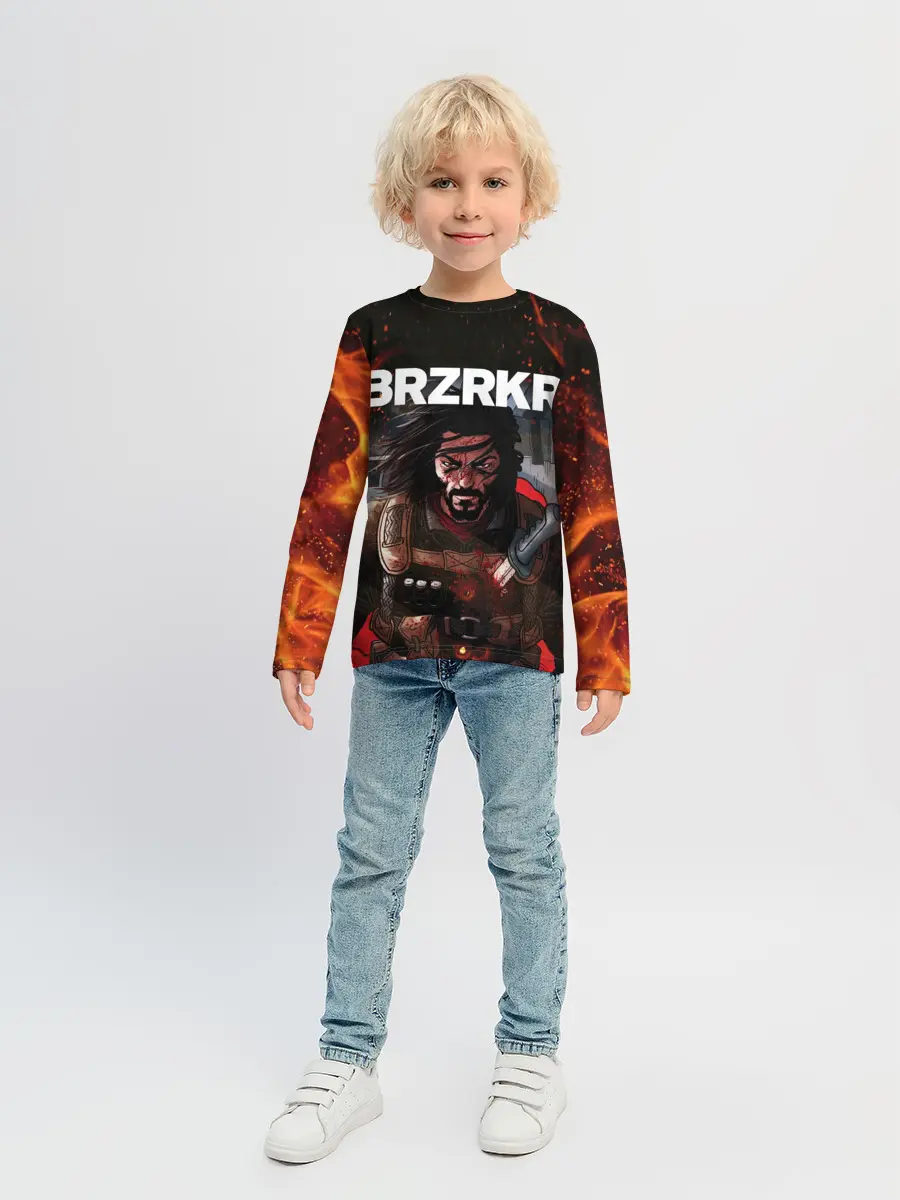 Детский лонгслив / BRZRKR