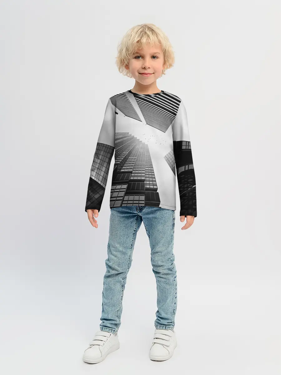 Детский лонгслив / Минимализм